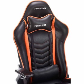 تصویر صندلی گیمینگ رنزو Gaming Chair Renzo Orange Gaming Chair Renzo Orange