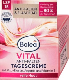 تصویر کرم ضد چین وچروک روز ویتال حجم 50 میل باله آ Balea Anti Aging Face Day Cream 50ml