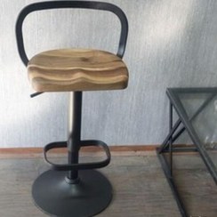 تصویر صندلی اپنی جکدار کف چوب Openi chair