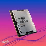 تصویر پردازنده سرور اینتل Xeon Gold 6430 ظرفیت ۳۲ هسته ۶۴ رشته 