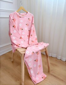 تصویر ست حوله ای هلو 