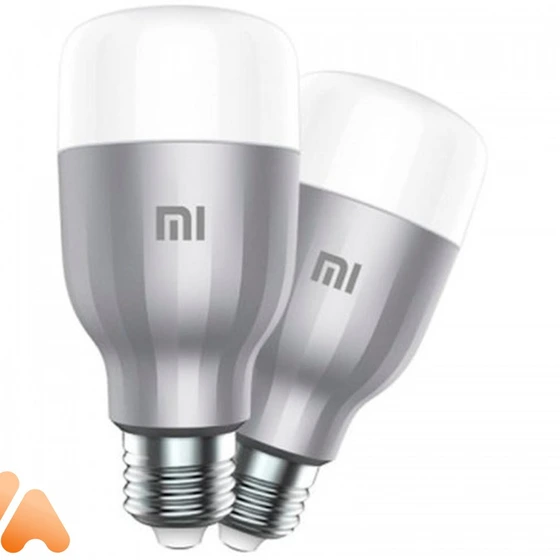 خرید و قیمت لامپ هوشمند شیائومی Mi LED (رنگی و سفید) بسته 2 عددی | ترب
