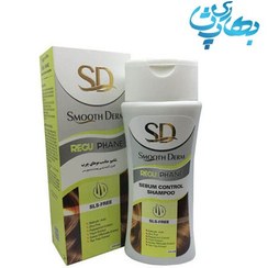 تصویر شامپو فری سولفات موهای چرب اسموت درم SMOOTH DERM 