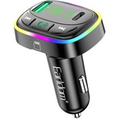 تصویر پخش کننده اف ام و شارژر فندکی خودرو ارلدام مدل M104 