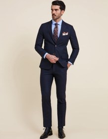 تصویر خرید اسان کت شلوار مردانه اسپرت جدید برند Bisse رنگ لاجوردی کد ty83639188 