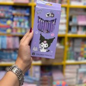 تصویر مداد رنگی کرومی - 12 رنگ 