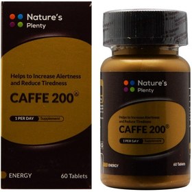 تصویر قرص کافئین 200 نیچرز پلنتی 