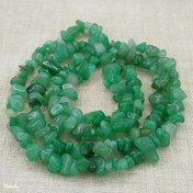 تصویر ریسه سنگ اونتورین شکسته (طول ریسه 40 سانتیمتر است) کد 2020226 