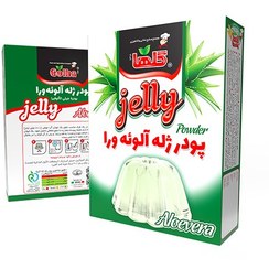 تصویر پودر ژله آلوئه ورا گلها 100 گرم 
