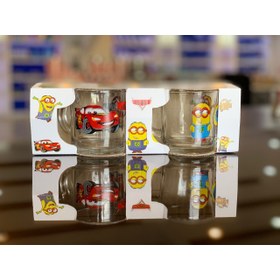 تصویر لیوان چاپی کودک 2عددی 