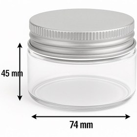 تصویر جار پلاستیکی 100 سی سی 