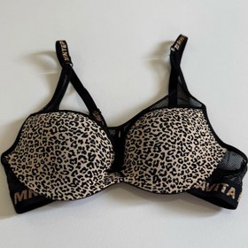 تصویر سوتین ترک اسفنجی پلنگی لاویتا L.M - کد 2205 