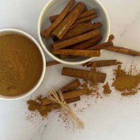 تصویر چوب دارچین سیگاری طبیعی 