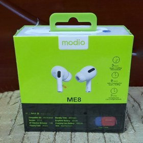 تصویر هندزفری بلوتوثی مودیو مدل ME8 Modio ME8 bluetooth Earbuds