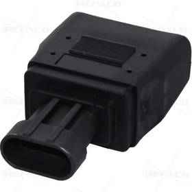 تصویر آداپتور فیات نری به مادگی 16پین REFACO FIAT OBDII 16PIN FEMALE TO FIAT 3PIN MALE ADAPTOR 