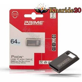 تصویر فلش مموری PRIME مدل PIXON ظرفیت 64 گیگابایت 