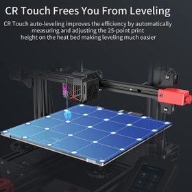 تصویر پرینتر سه بعدی FDM مدل creality ender 3 max neo creality ender 3 max neo