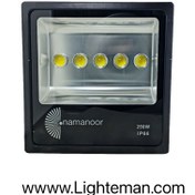 تصویر پروژکتور 250 وات COB لنزدار سری W نمانور 