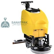تصویر اسکرابر صنعتی آنا مدل E75B باطری‌دار 