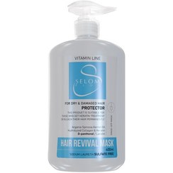 تصویر ماسک موی با آبکشی ویتامینه فری سولفات سلوم 400میل 