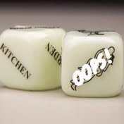 تصویر تاس پوزیشن دو عددی شب‌نما وارداتی بسیار سرگرم کننده و جذاب ا Funny dices for Couple Funny dices for Couple