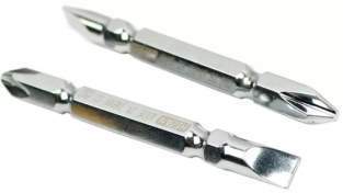 تصویر نوک پیچ گوشتی هیزان ۶.۵ سانتی متر دو سر چهار سو و دوسو ژاپنی 