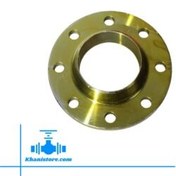 تصویر فلنج گلودار جوشی PN 16 سایز 5 اینچ 