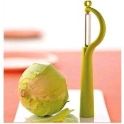 تصویر پوست‌کن سبز پوست کن نام خانوادگی طرف Tupperware 