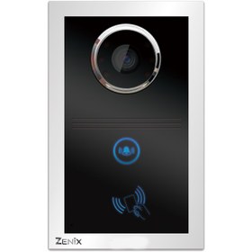 تصویر پنل اینترکام بیرونی ویلایی تک واحدی لمسی 