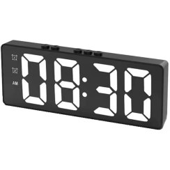 تصویر ساعت دیجیتالی رومیزی آینه ای مدل 810 