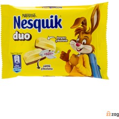 تصویر تابلت شکلات شیری و سفید نسکوییک (۷۰ گرم) nesquik nestle nesquik nestle