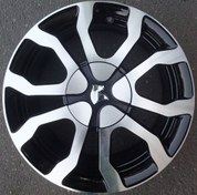 تصویر رینگ فابریک سایز ۱۵ (۱۰۸×۴) سورن+ رختراش مشکی اروند Original Wheel size 15"(4×108) soren+ MB Arvand