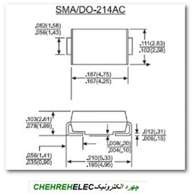 تصویر (1N4007/SMD-M7(-SDO-214MA 