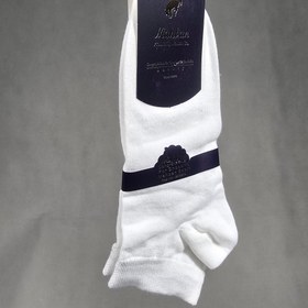 تصویر جوراب مچی سفید 