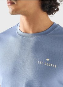 تصویر تی‌شرت گردن‌گرد با طرح گرافیکی برند lee cooper Graphic Print Crew Neck T-Shirt