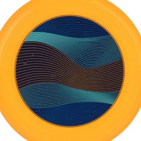تصویر فریزبی الیان - دکتلون Olaian Adult Frisbee - Yellow - Trico 