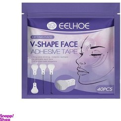 تصویر چسب لیفت شقیقه ایلهو مدل 001 بسته 40 عددی 