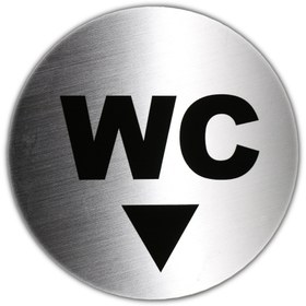 تصویر تابلو نشانگر دلفین طرح wc کد 63 