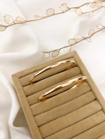 تصویر بنگل النگویی آینه ای ۳میل ژوپینگ 