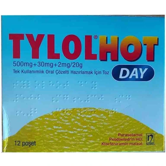 خرید و قیمت ساشه تایلول هات TYLOLHOT تسکین علائم سرماخوردگی و آنفولانزا ...