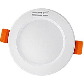 تصویر پنل سقفی دیپ گرد AC ماژول 6 وات آفتابی ای دی سی circular AC module deep ceiling panel 6 W Warm white EDC