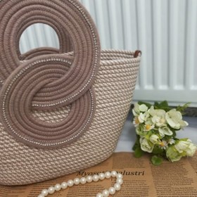 تصویر کیف ساحلی قیطون دوزی 