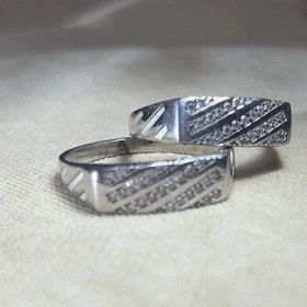 تصویر حلقه مردانه نقره 
