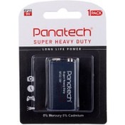تصویر باتری کتابی Panatech Super Heavy Duty 6F22 9V 