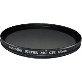 تصویر فیلتر لنز پلاریزه 67 میلیمتر اشنایدر Schindler MC-CPL 67mm Filter 