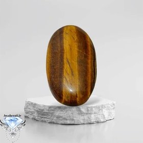 تصویر نگین چشم ببر معدنی و درشت 