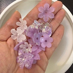 تصویر پلاک گل و برگ 