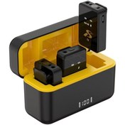 تصویر میکروفون یقه ای بی سیم مدل SX12 دو کاربره 