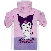 تصویر حوله پالتویی بچگانه POODIRAN مدل کرومی صورتی سایز 100 