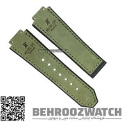 تصویر بند ساعت هابلوت جیز سایز 16-20 زیتونی 